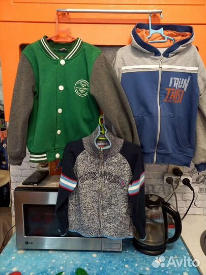 Пакет вещей на мальчика р.116-122