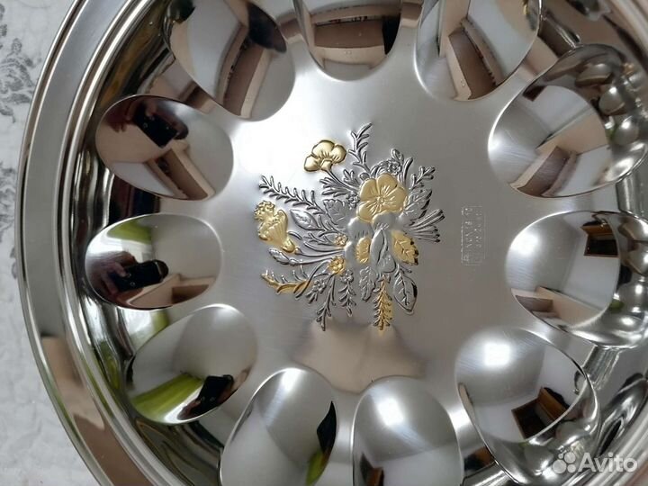 Блюда с позолотой Италия Motti