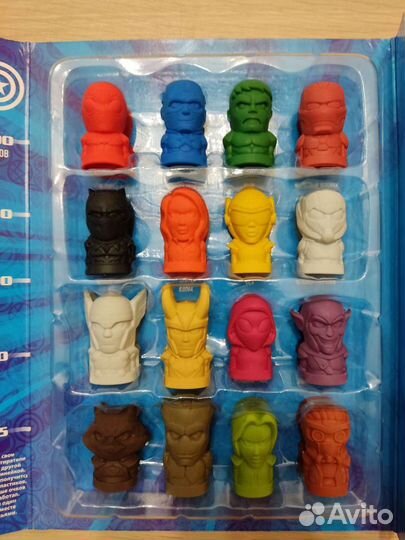 Ластики Marvel из Пятëрочки
