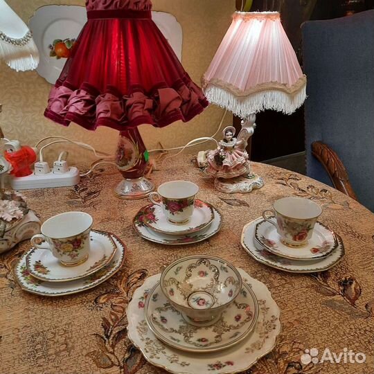 Чайные тройки.германия.винтаж