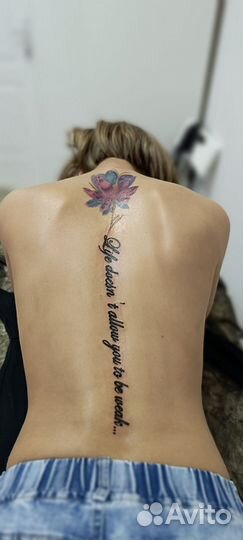 Модель на тату