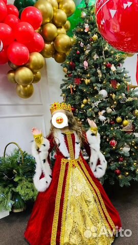 Новогодний костюм для девочки 110 116