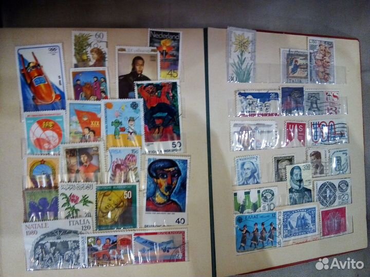 Марки Европа, Америка