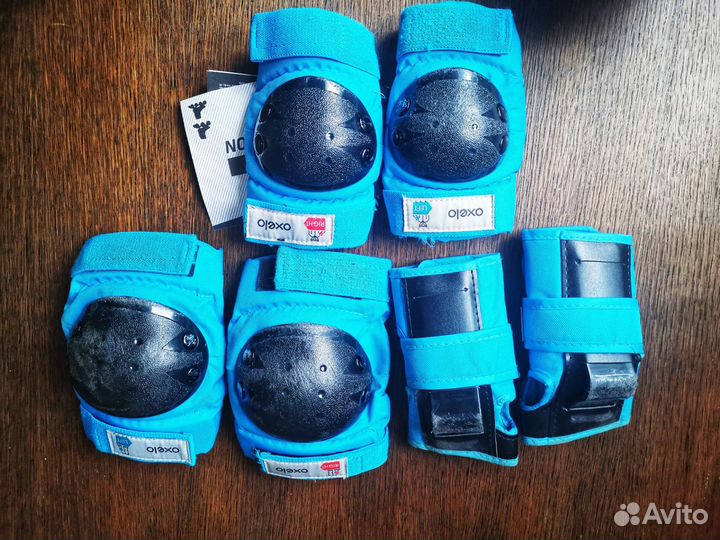Роликовые коньки детские с защитой