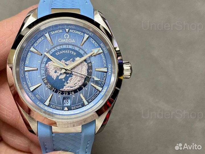 Omega Seamaster Aqua Terra 150M Worldtimer 43mm