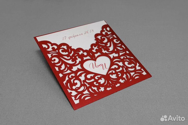 Свадебные приглашения ручной работы