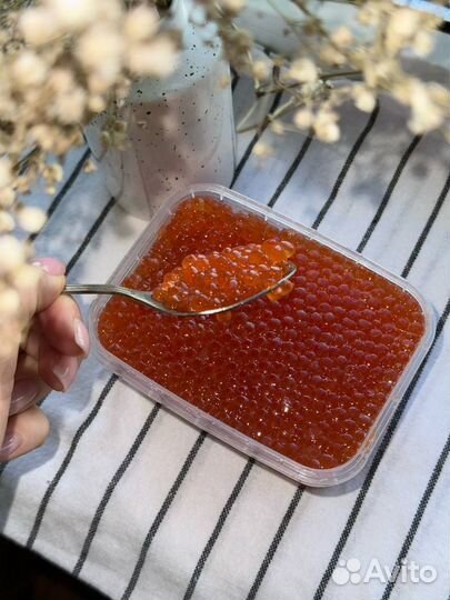 Красная икра горбуши
