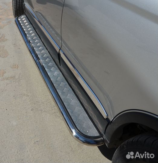 Защита порогов Haval H6 2017