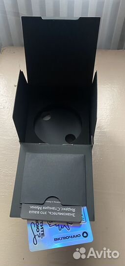 Коробка от алисы яндекс станция мини