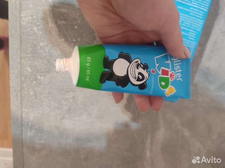 Паста детская glister kids