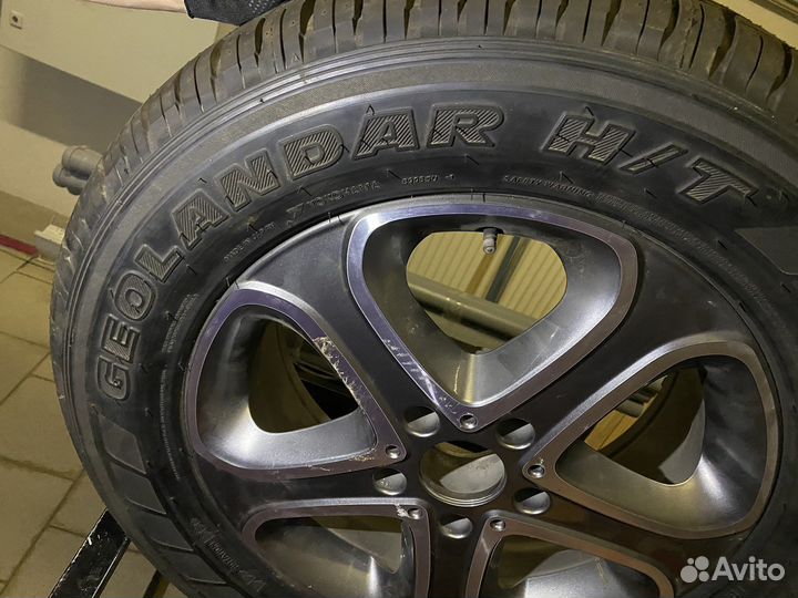 Yokohama geolander H/T 265/60 R18 с диском DC158