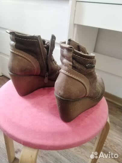 Ботильоны натуральная кожа