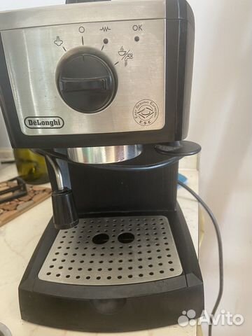 Кофеварка рожковая delonghi ec155
