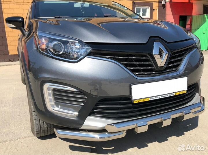 Renault Kaptur 2017 Защита переднего бампера (G)