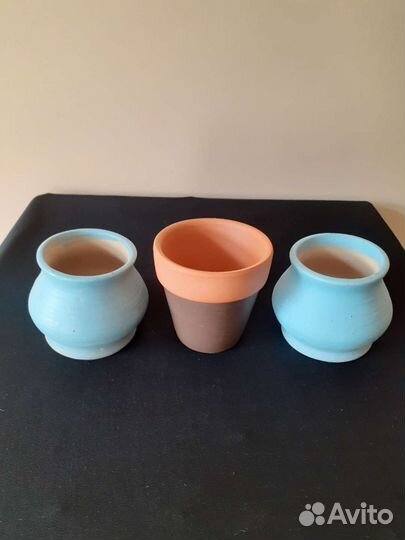 Кашпо керамическое