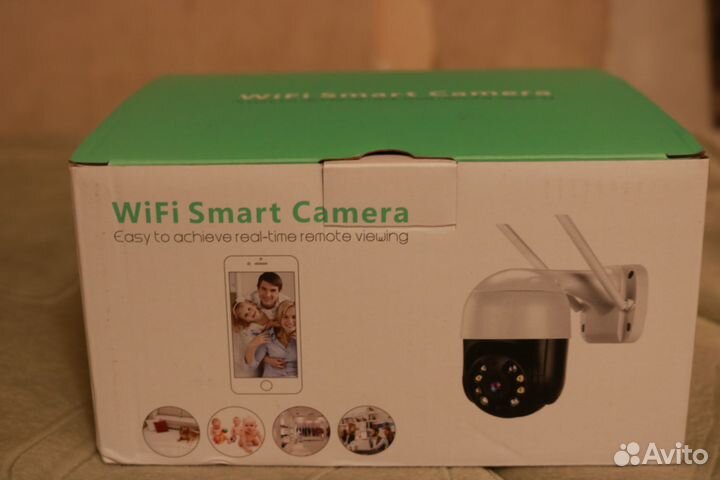 Камера видеонаблюдения wifi Поворотная, Уличная