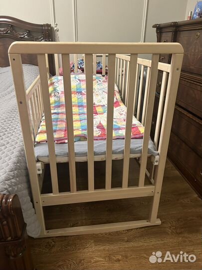 Детская кровать качалка бу