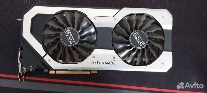 Видеокарта GTX 1070 8gb Palit JetStream