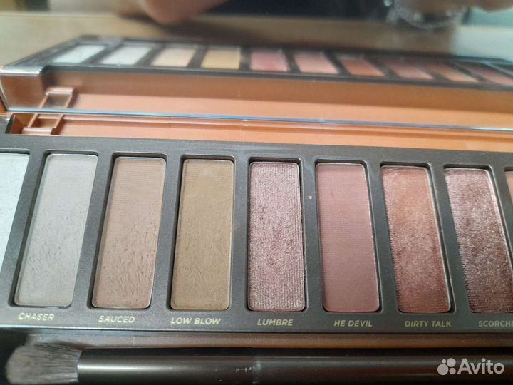 Палетка теней urban decay оригинал