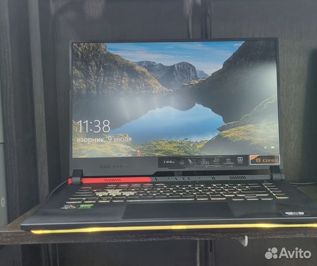 Ноутбук asus rog strix g15 g513