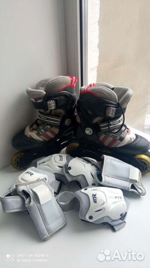 Роликовые коньки раздвижные 30-33 (7-11лет)