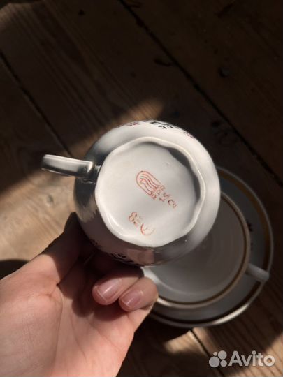 Две чашки и блюдце (СССР)