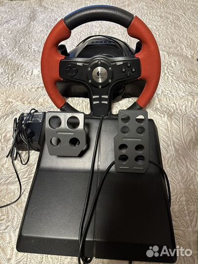 Руль logitech driving force EX