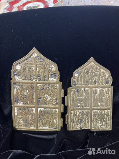 Складень старинный