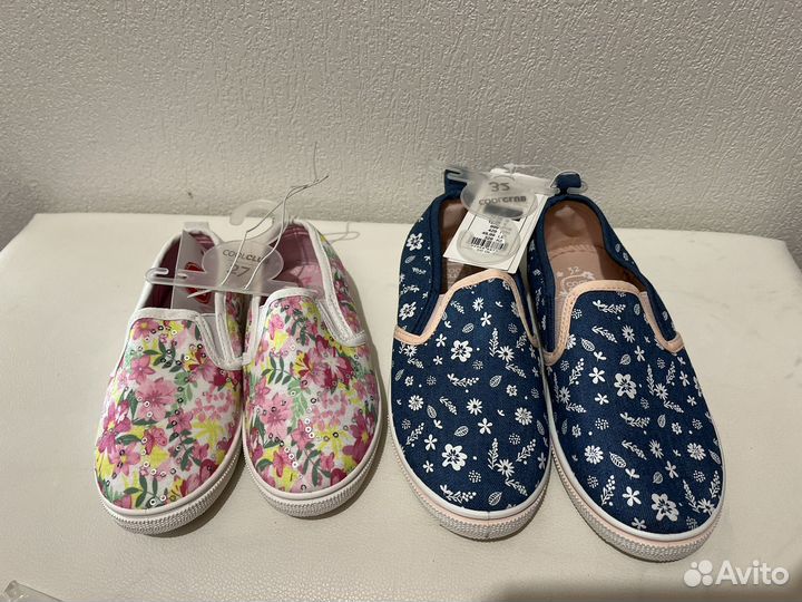 Кеды на девочку 27, 32