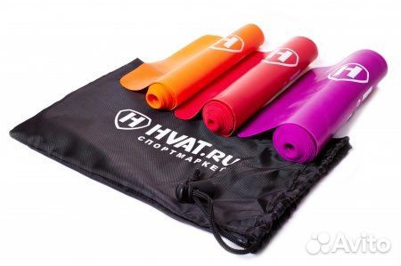 Набор для фитнеса. Латексные ленты