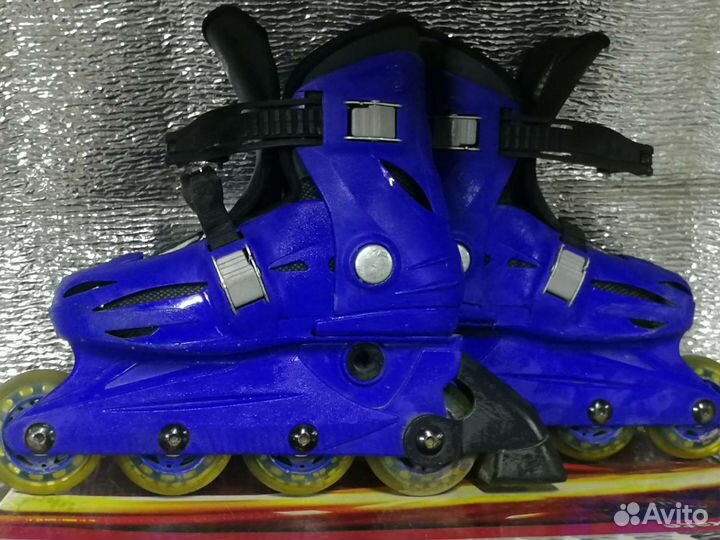 Роликовые коньки детские раздвижные