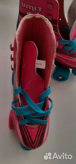 Роликовые коньки квады рр33-35