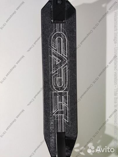 Трюковой самокат Tech Team TT cadet black новый