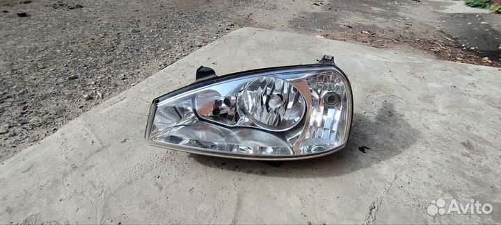 Фара левая калина 1