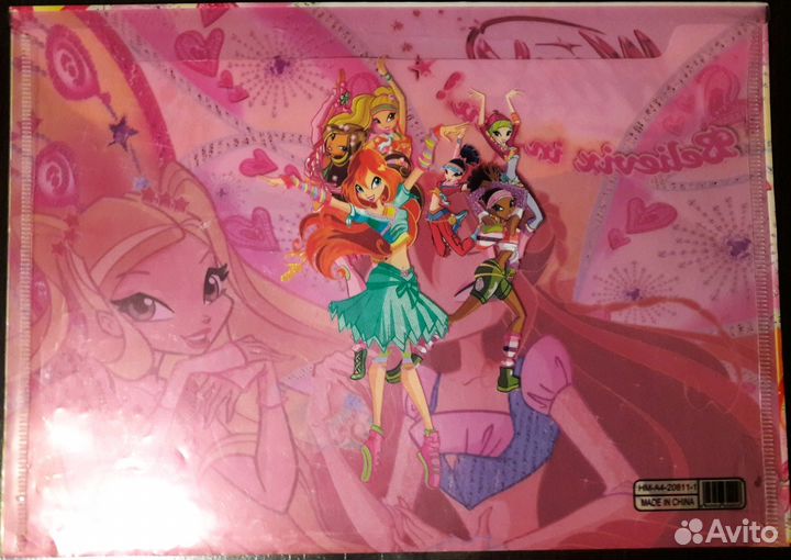 Папки Winx Винкс на кнопках