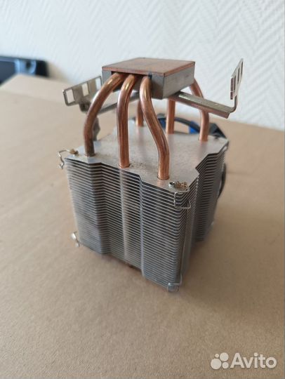 Кулер процеccорный, охлаждение 3 трубк am2,am3,am4