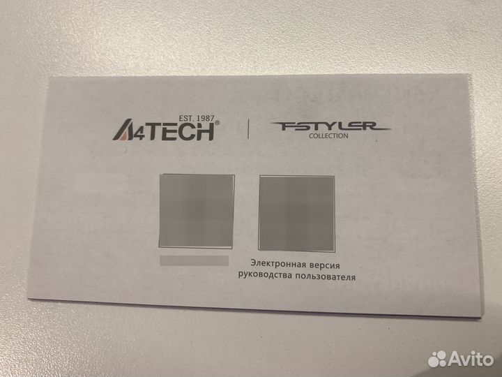 Клавиатура беспроводная A4tech Fstyler