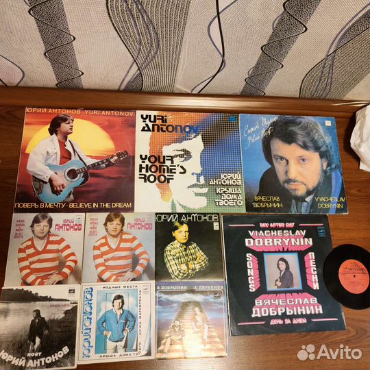 Виниловые пластинки, отечественные исполнители