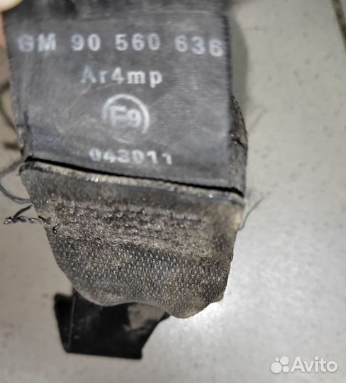 Ремень безопасности передний правый Opel Astra G