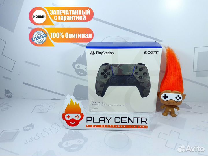 Геймпад Sony PS5 DualSense Gray Camouflage Новый