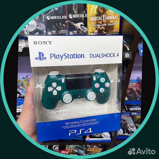 Геймпад dualshock 4 альпин грин