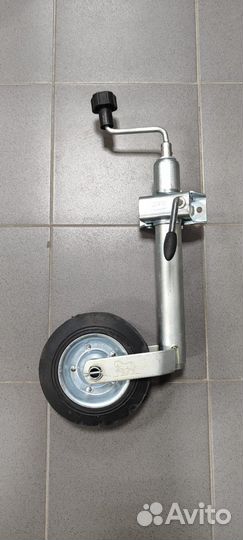 Опорно-подкатное колесо с хомутом