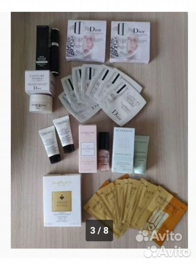 Миниатюры пробники косметики