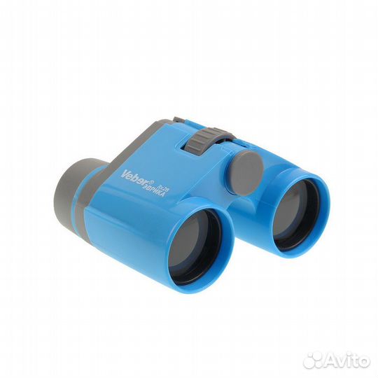 Бинокль детский Veber Эврика 3x28 желтый