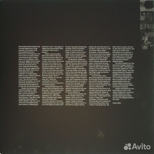 Depeche Mode – Violator (Factory sealed 1 LP)