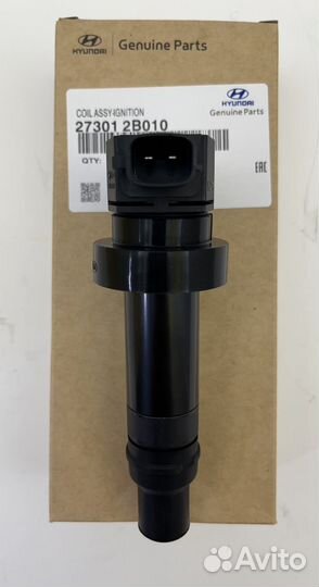 Катушка зажигания хендай солярис, киа рио