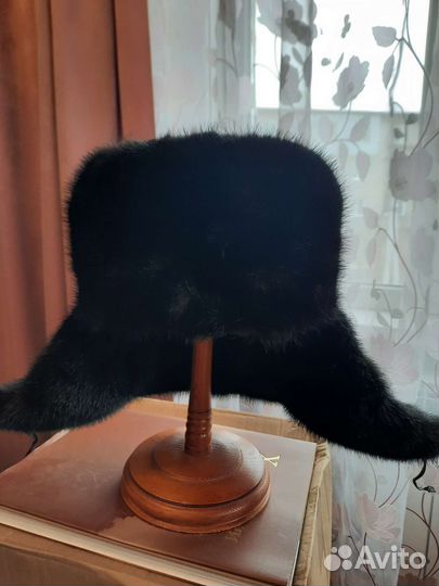 Норковая шапка мужская 59 60