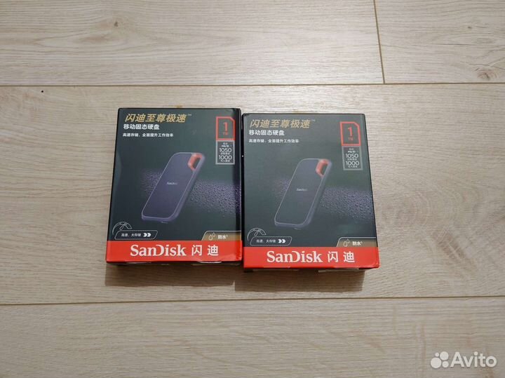 Ssd Sandisk Extreme Portable v2 1tb (новый) E61