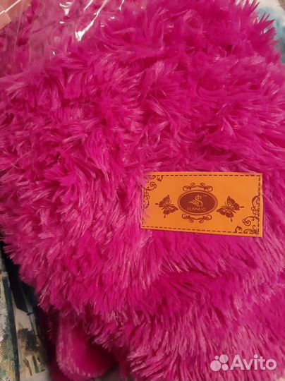 Пушистый плед Lusnug