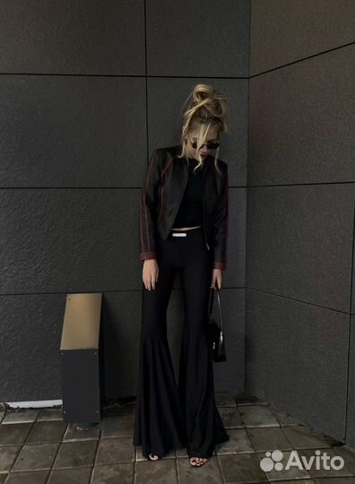 Ретро кожаная куртка